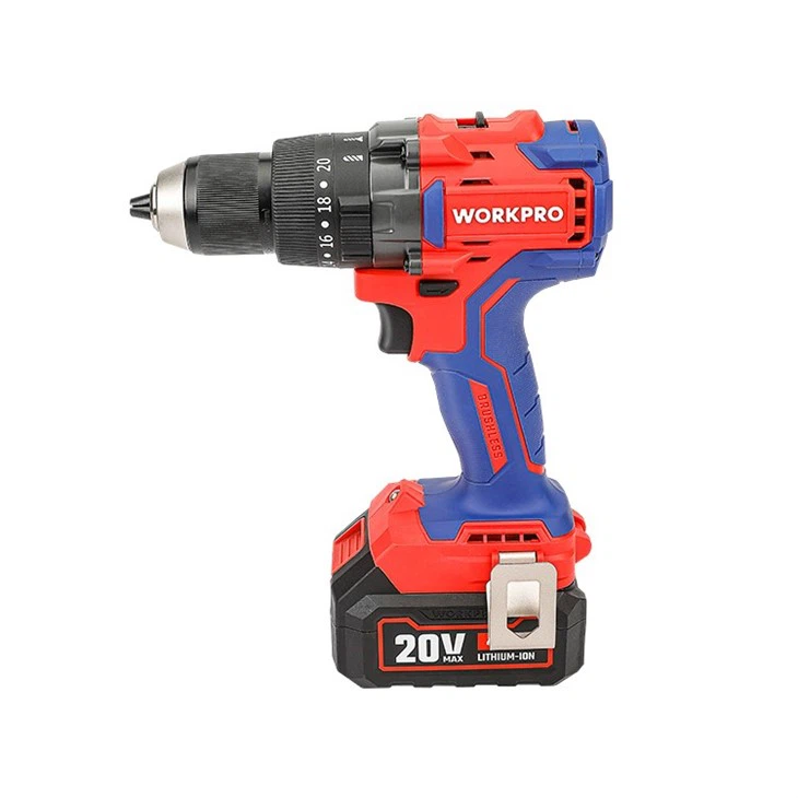 WORKPRO 20V BRUSHLESS IMPACT DRILL